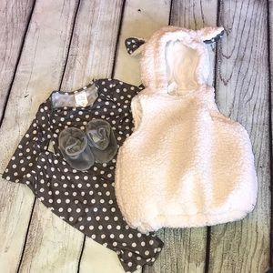 Infant lamb costume